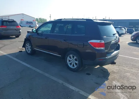 2012 Toyota Highlander Se from USA, damaged, VIN 5TDBK3EH1CS121673